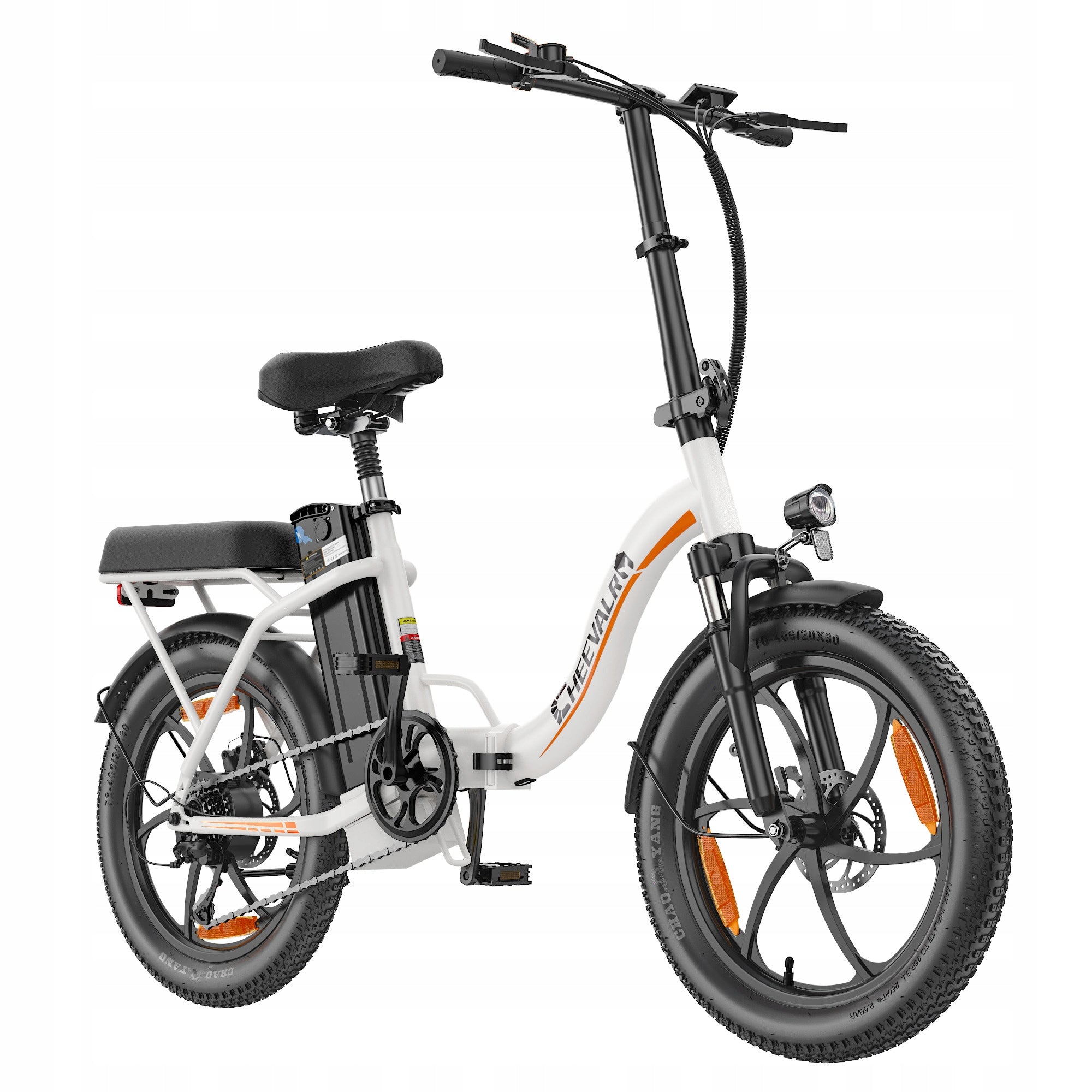 Rower elektryczny Damski/Męski Cheevalry 250W 768WH 100KM 20"E-bike Shimano Stopień złożenia wstępnie złożony, wyregulowany