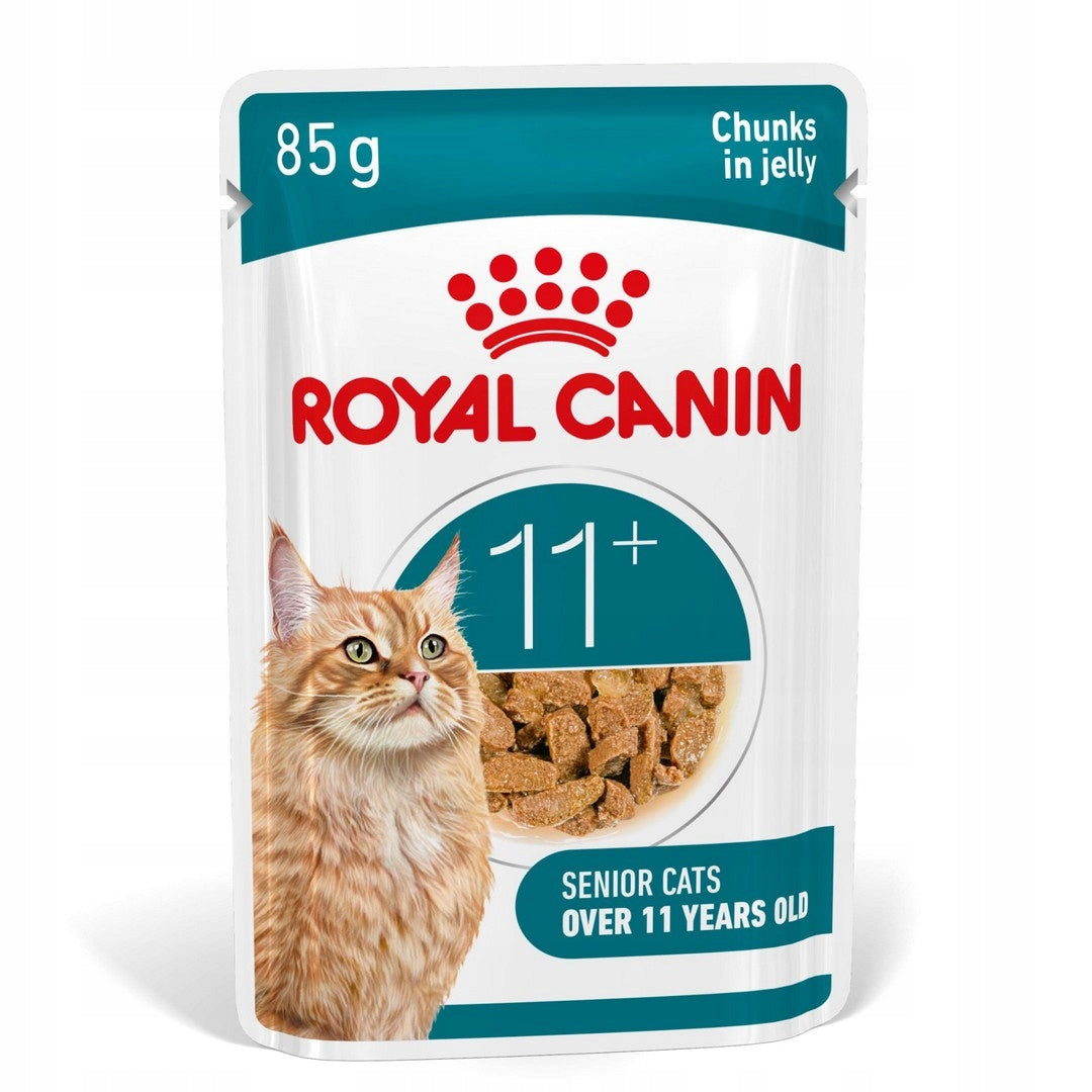 Royal Canin Ageing 11+ Jelly Wet Food 85g Pieces in Cat Jelly