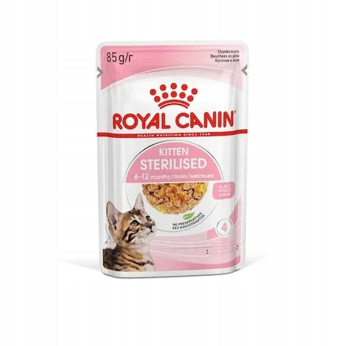 Royal Canin Kitten Sterilised Jelly JELLY 85G