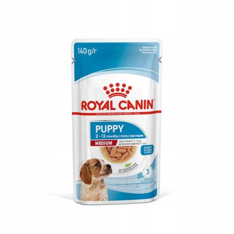 Royal Canin Medium Puppy Dog Food Puppies 140 g