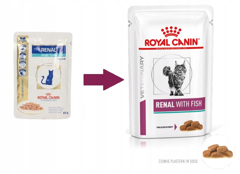 Royal Canin Renal Feline With Tuna Sachet 85 g Brand Royal Canin