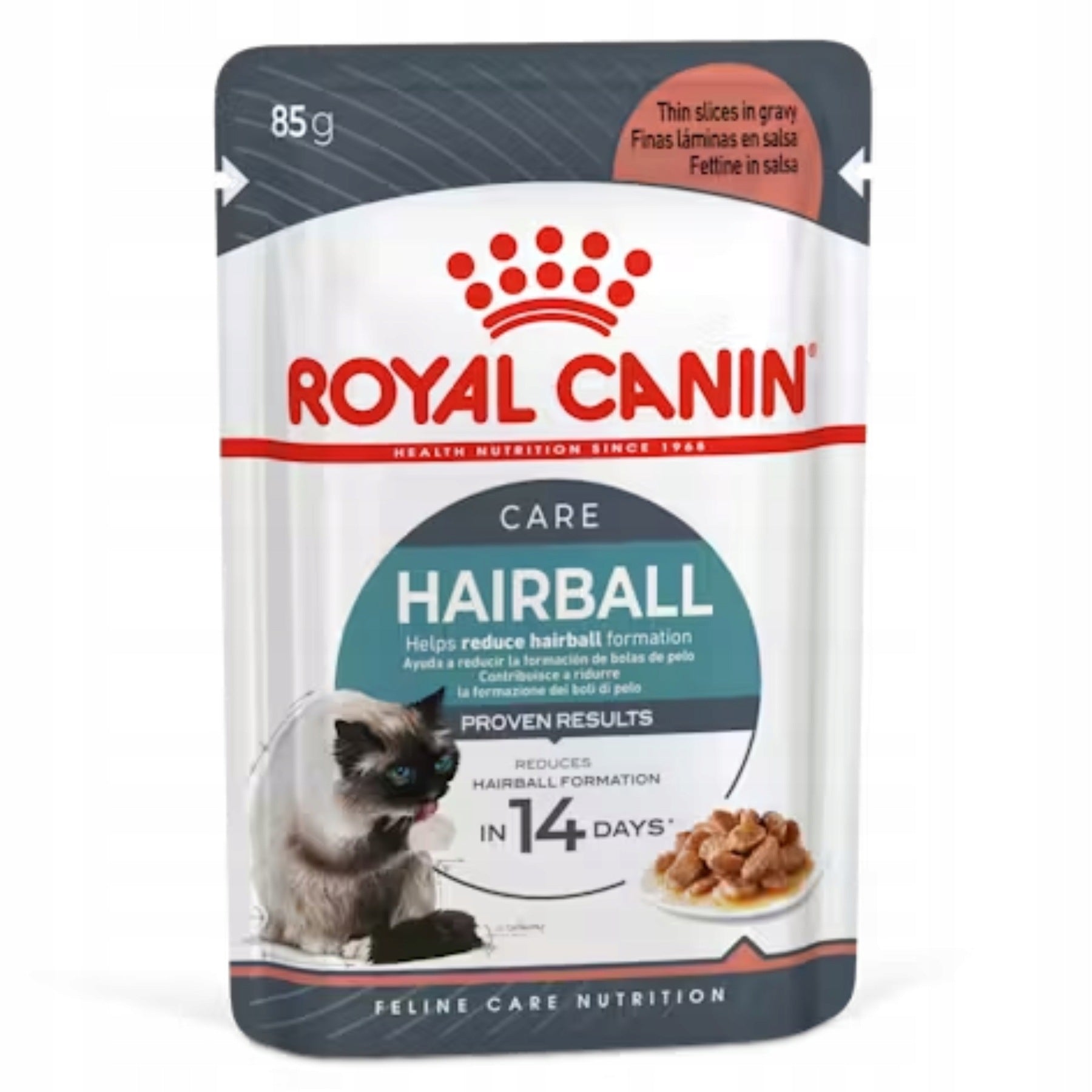 Royal Canin Wet Cat Food Hairball Care in Sauce 85g