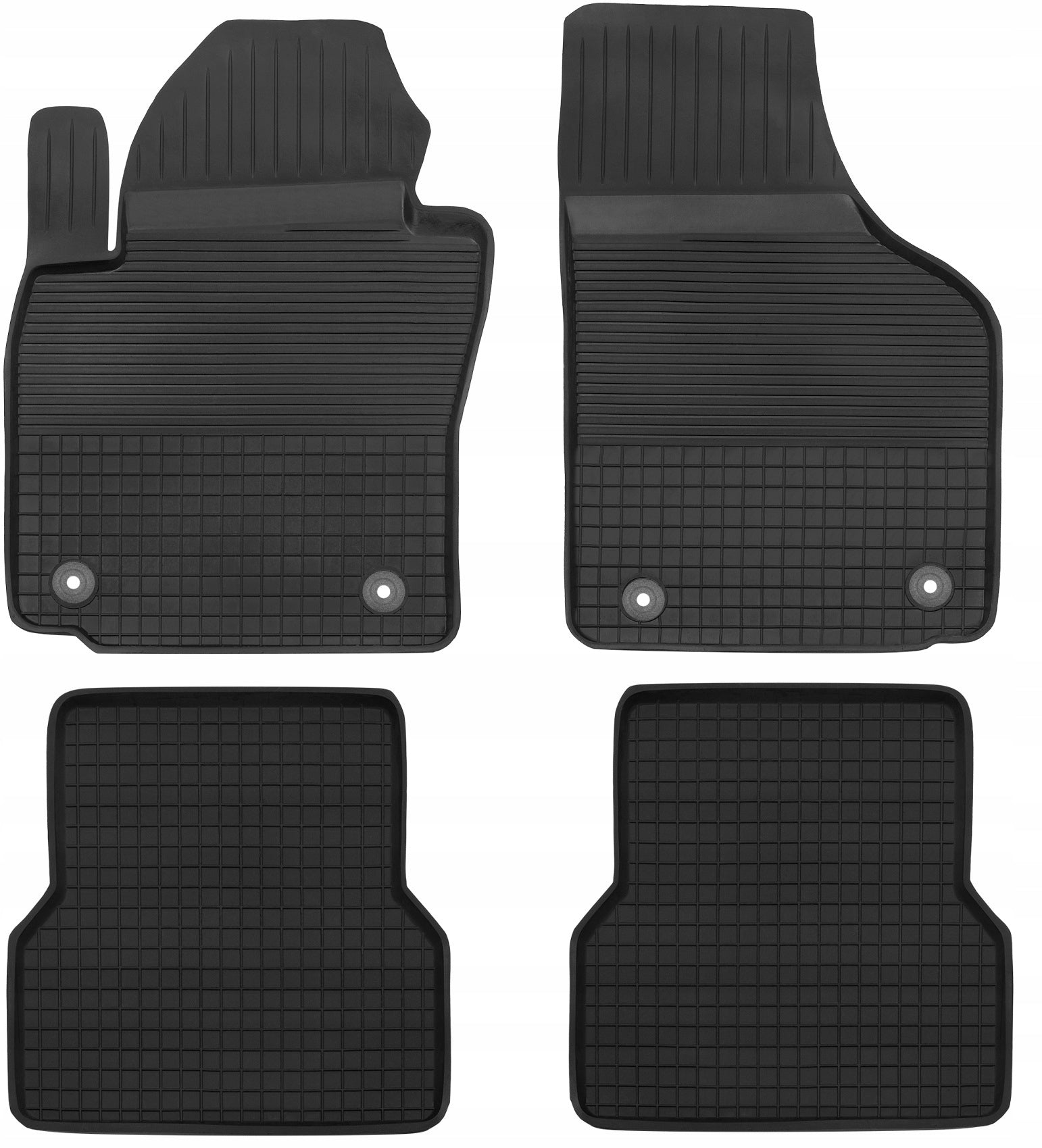 Rubber Car Rugs for AUDI A3 8P II (2003-2012) + STOPWATCHES