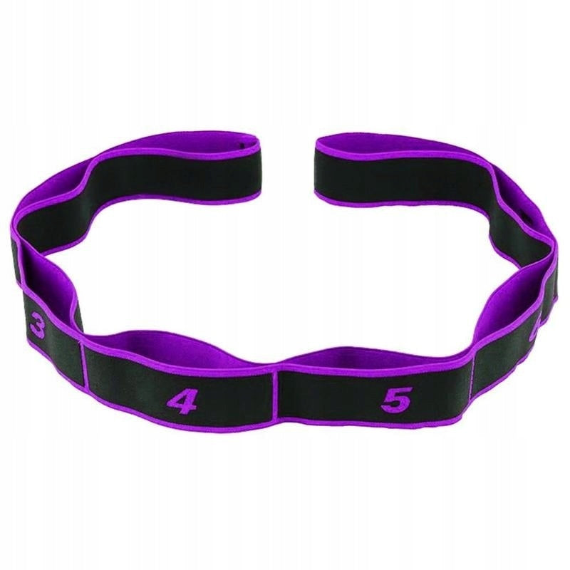 Rubber, Gymnastics Stretching Tape - Exercise Rubber - Purple Color purple