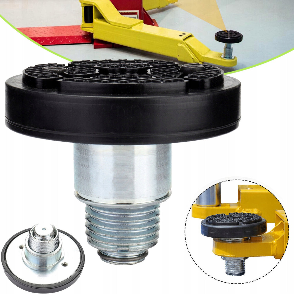Rubber Paw Pad Lifter Support Arm 50mm Universal