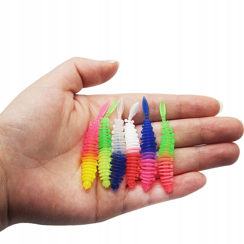 Rubber Tanta 2" 5cm 1.2g Hooks Cheburashka Set of 42pcs Perch Bait EAN (GTIN) 5907394747168