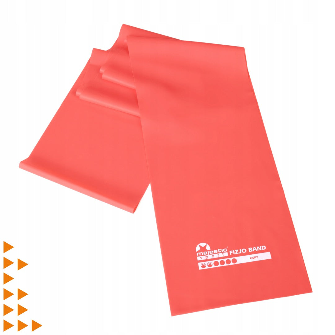 Rubber for fitness and stretching resistance band Majestic Sport 200 cm Packaging status original