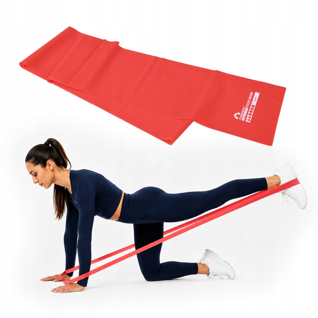 Rubber for fitness and stretching resistance band Majestic Sport 200 cm