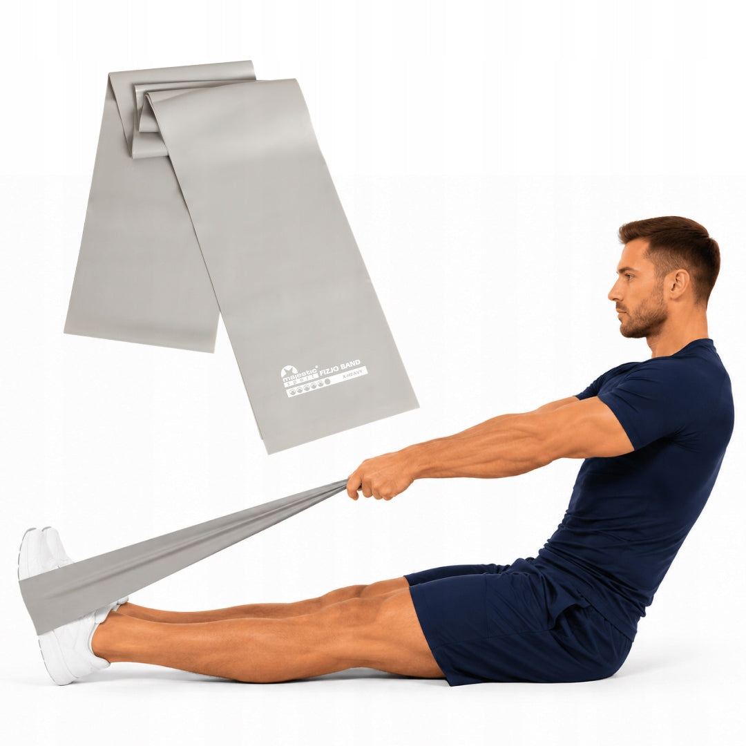 Rubber for fitness and stretching resistance band Majestic Sport 200 cm