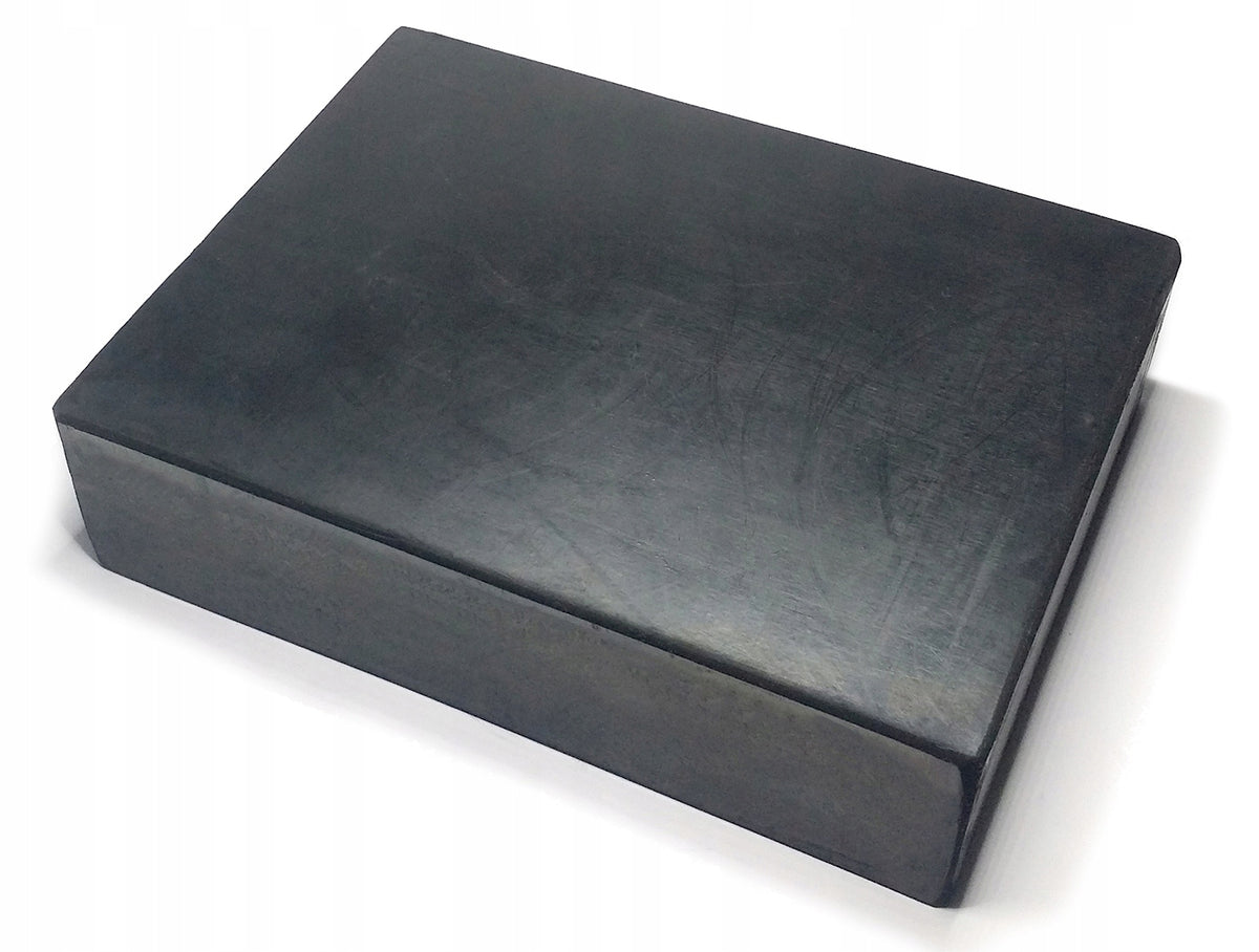 Rubber for scissor lift, brick, rubber pad 50x145x195mm Siltax