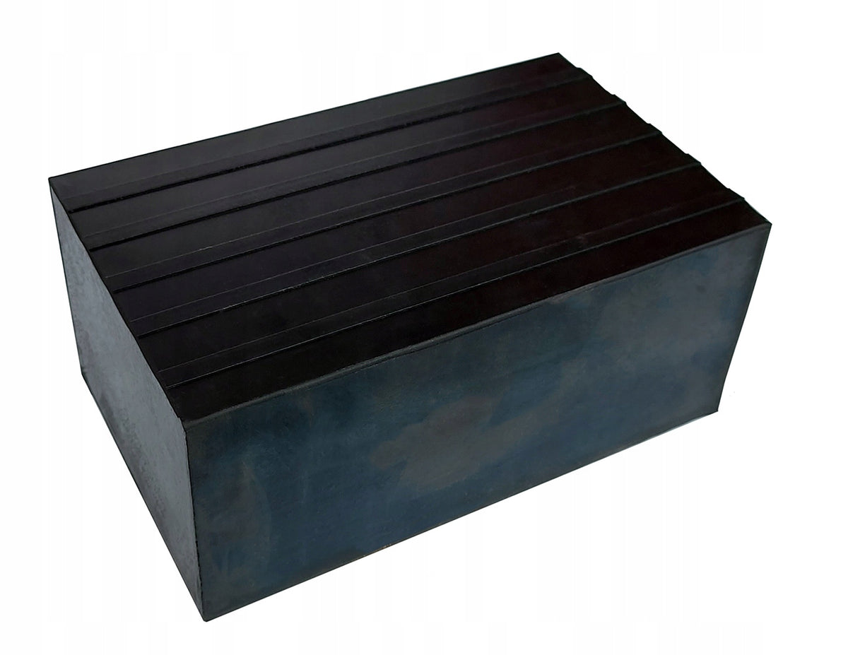 Rubber for scissor lift, brick, rubber pad 80x110x175mm Siltax