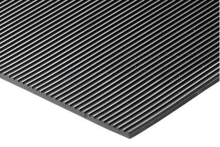 Rubber grooved rubber for workbench large 2000 x 700 x 3 mm
