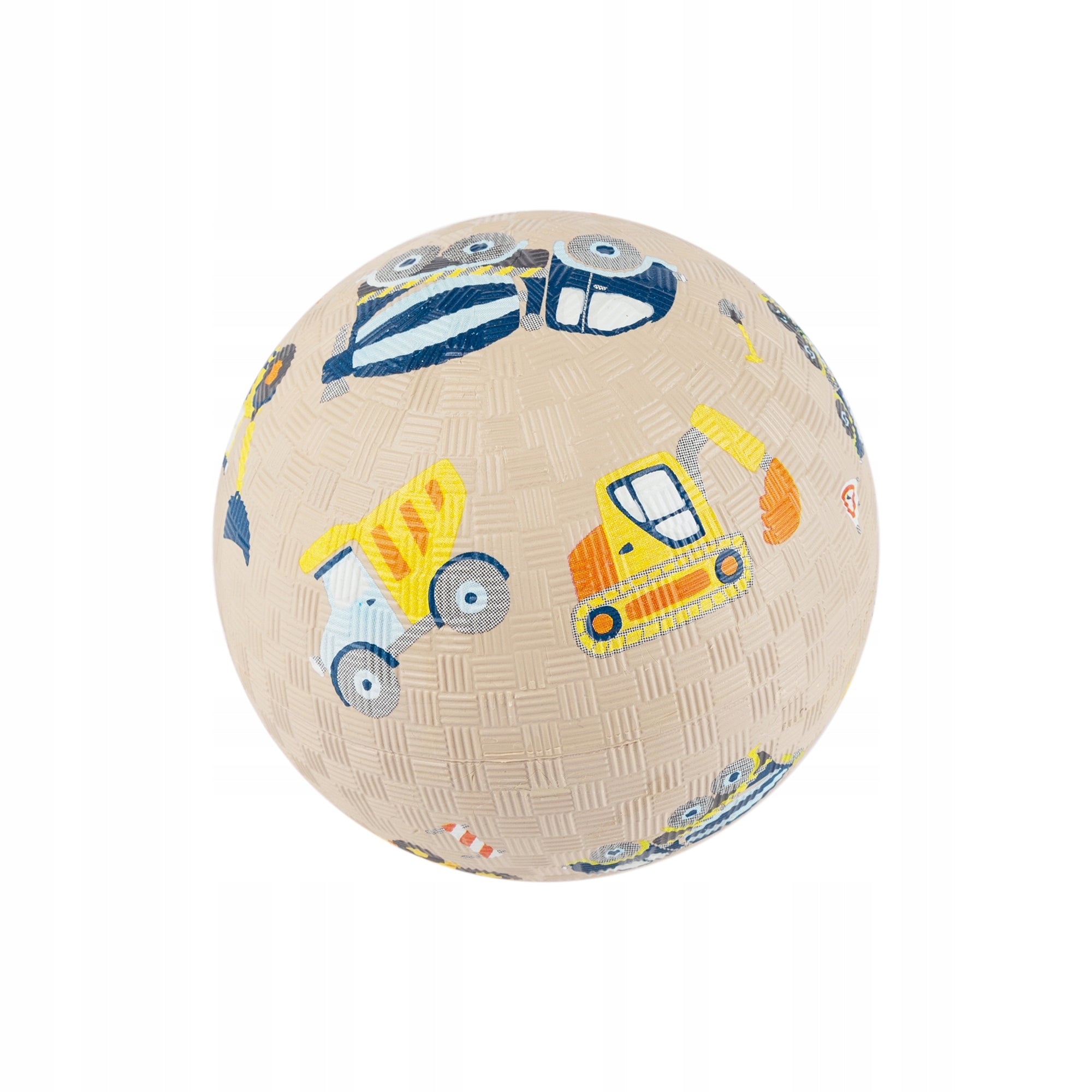 Rubber play ball Cars 12 cm developmental toy for children sigikid