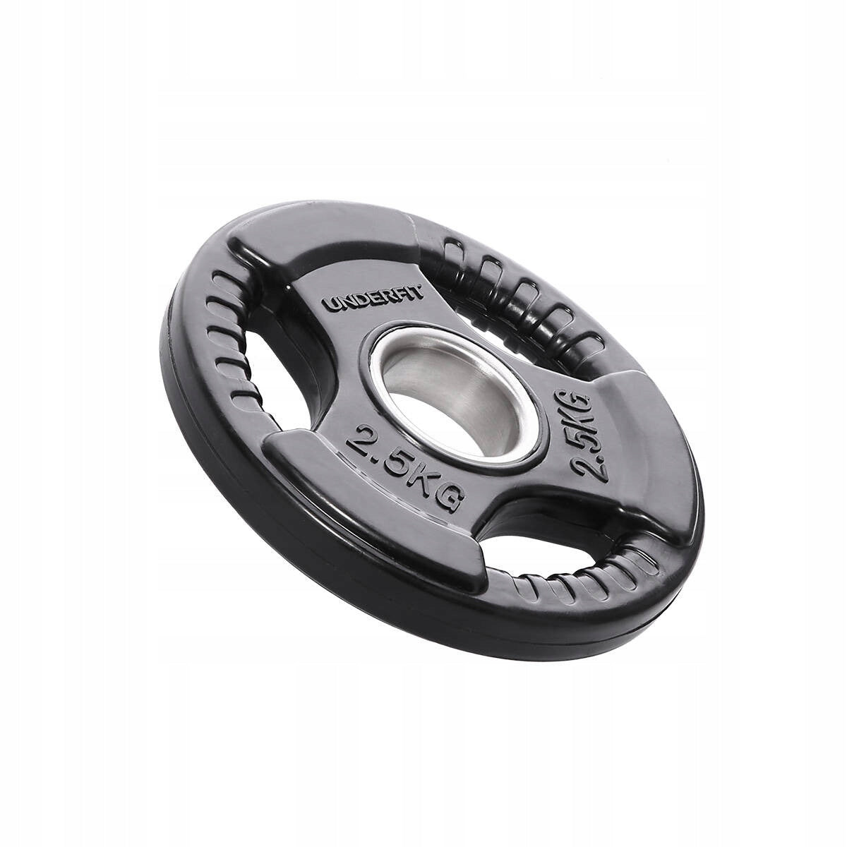 Rubberized Cast Iron Olympic Plate UNDERFIT 2,5 kg - coated load Total weight 2.5 kg