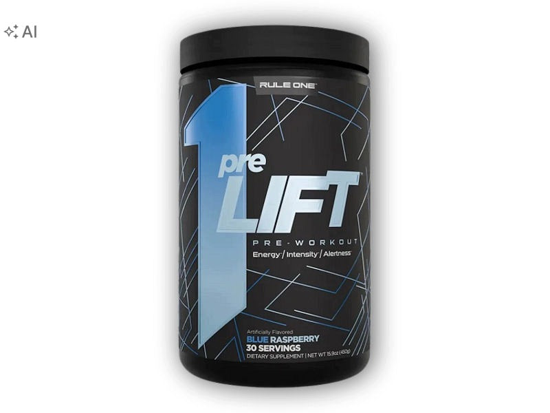 Rule 1 PreLift 450g blue raspberry