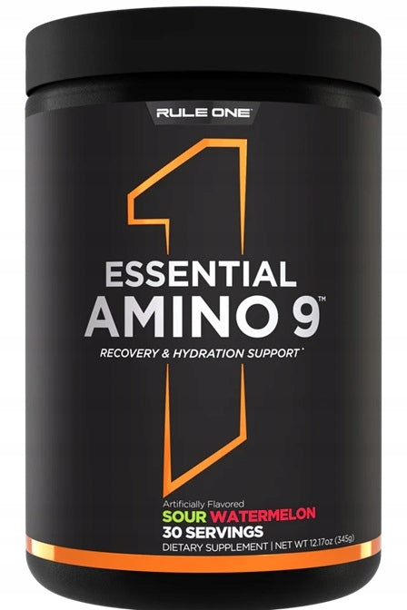Rule One Essential Amino 9 Sour Watermelon 345g EAA BCAA Watermelon Amino Acids