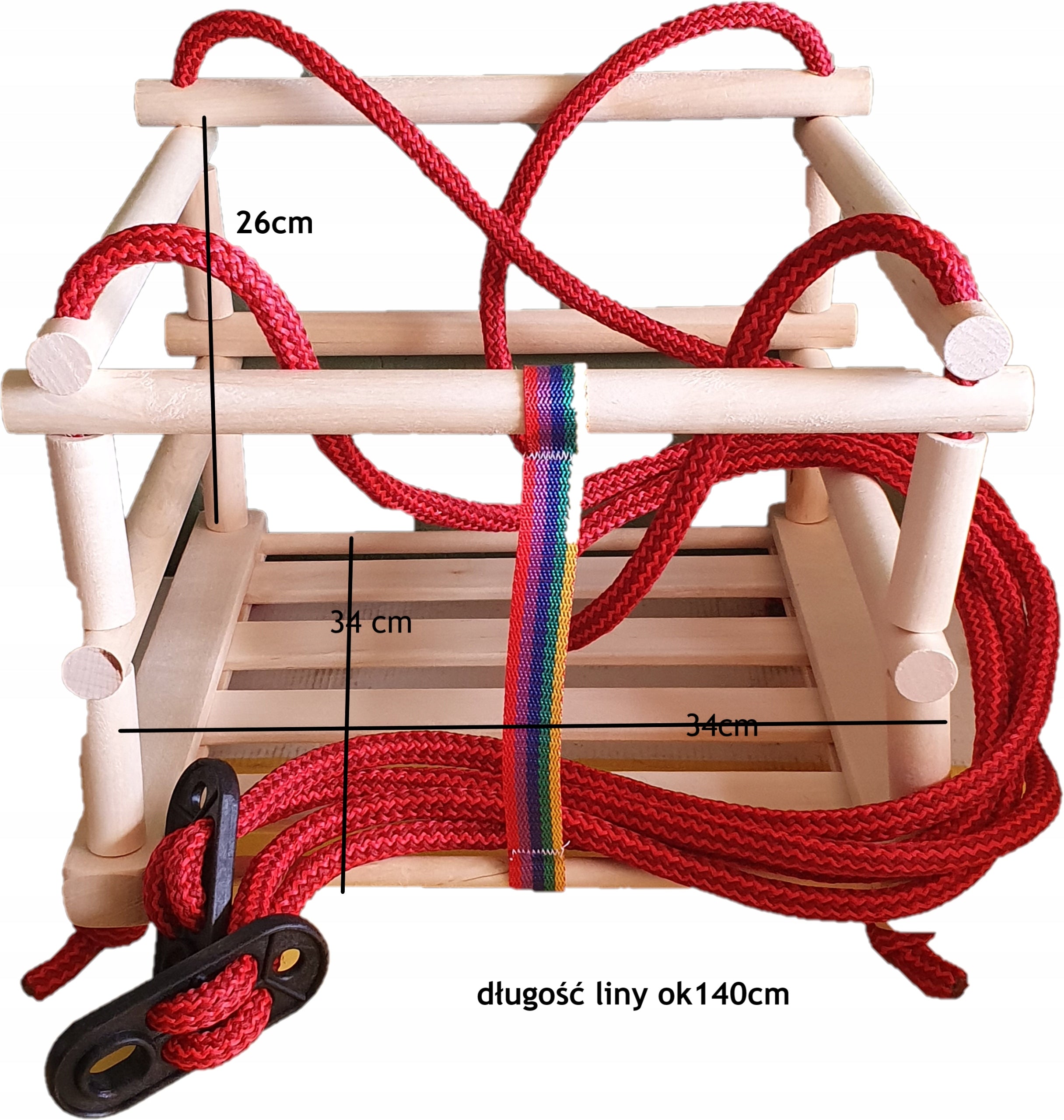 Rung swing POLISH ECOLOGICAL WOOD Brand Malimas
