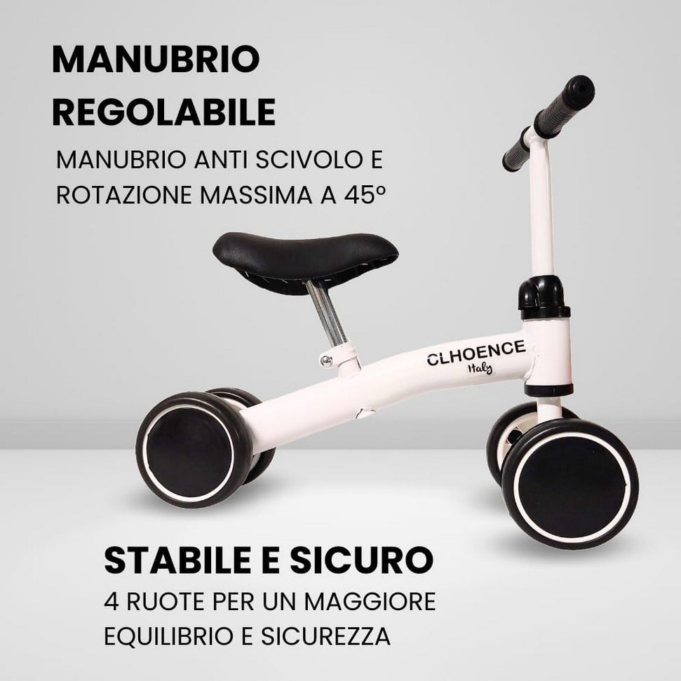 Running Bike Without Pedals Children 1-2 Years Italian CLHOENCE Ride-On Bike Brand no brand