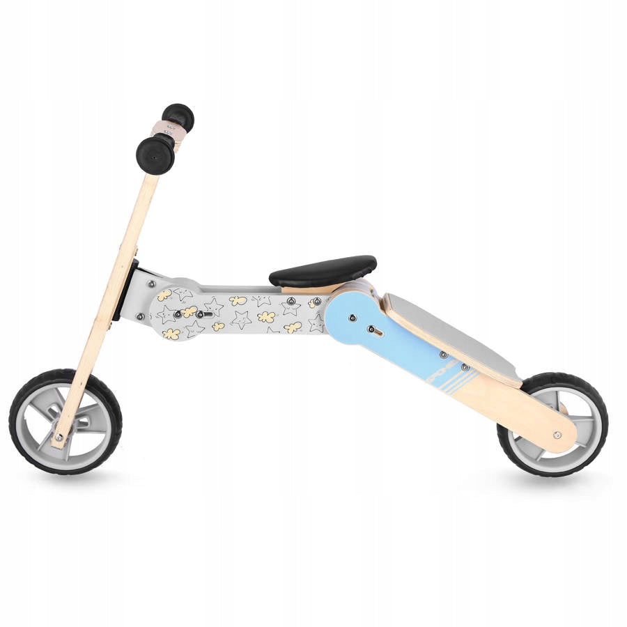 Running Bike Wooden Children's Scooter 2in1 For Boy SPOKEY Frame Wooden