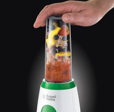 Russell Hobbs 25160-56 Blender Mix & Go Explore Cool Ice Crushing Power rating 300 W
