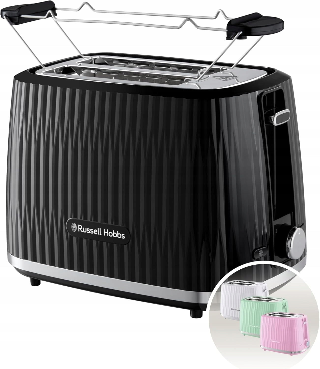 Russell Hobbs Toaster Eden 2 slices black 6 levels 800W 27371-56