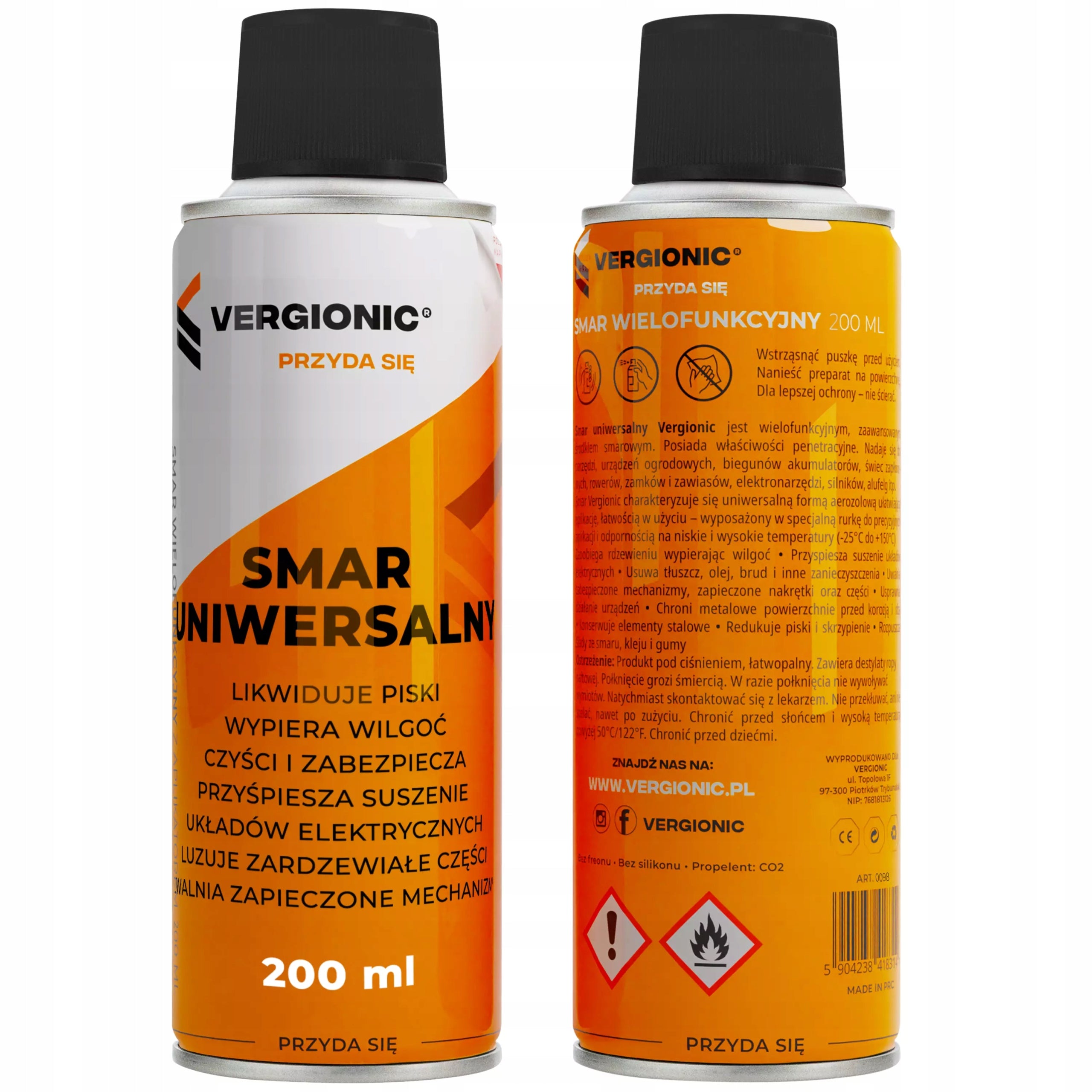 Rust remover universal grease 200 ml