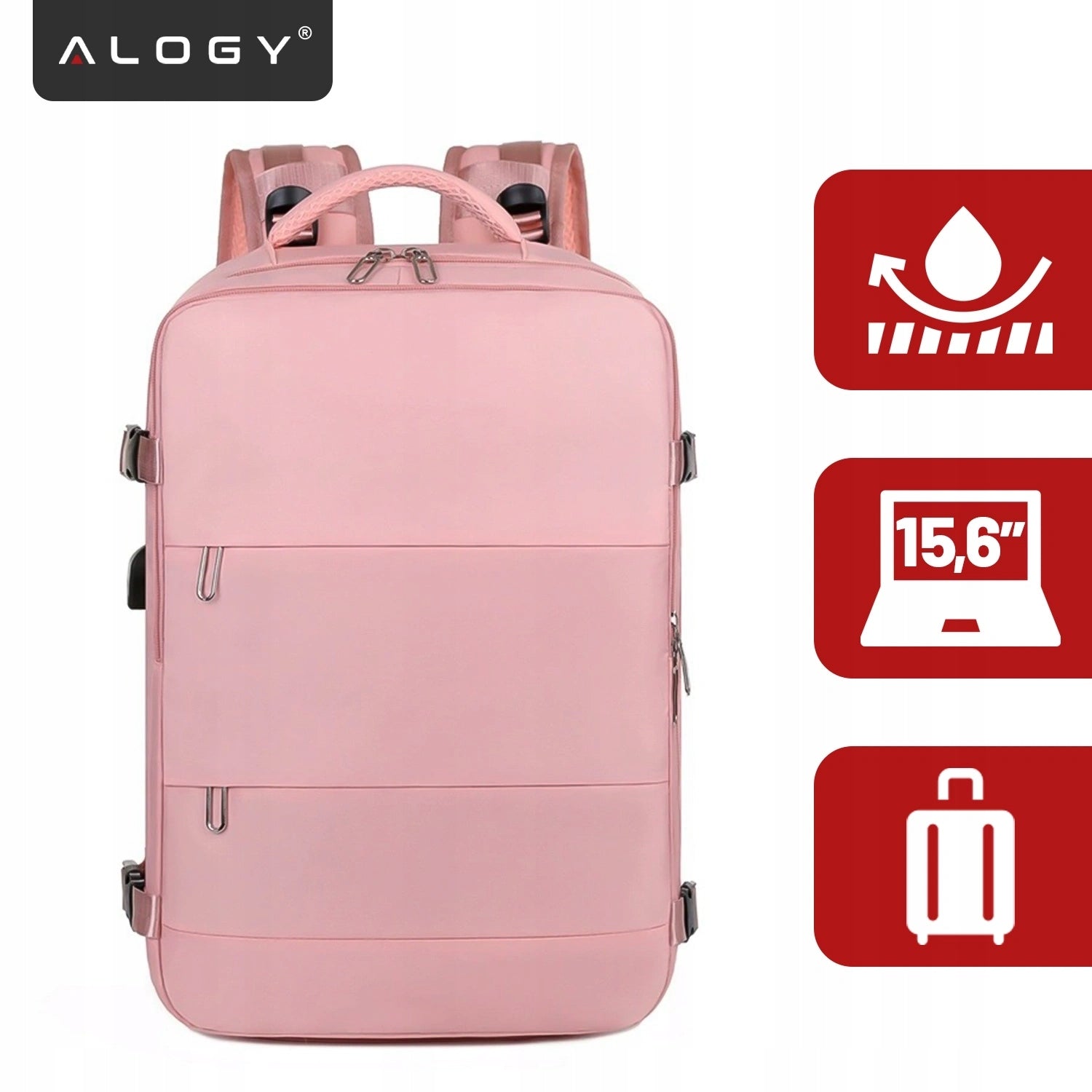 Ryanair Wizzair Travel Backpack Lightweight Large Handheld Laptop Backpack Brand Alogy
