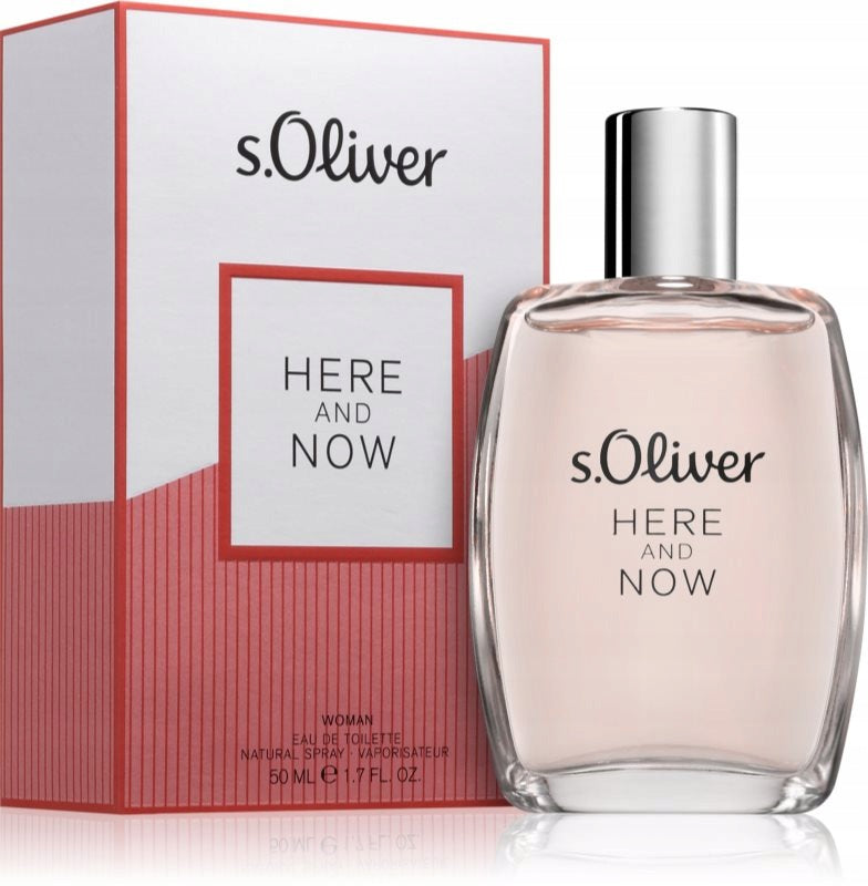 S.OLIVER HERE AND NOW WOMEN EAU DE TOILETTE 50ML FOR WOMEN
