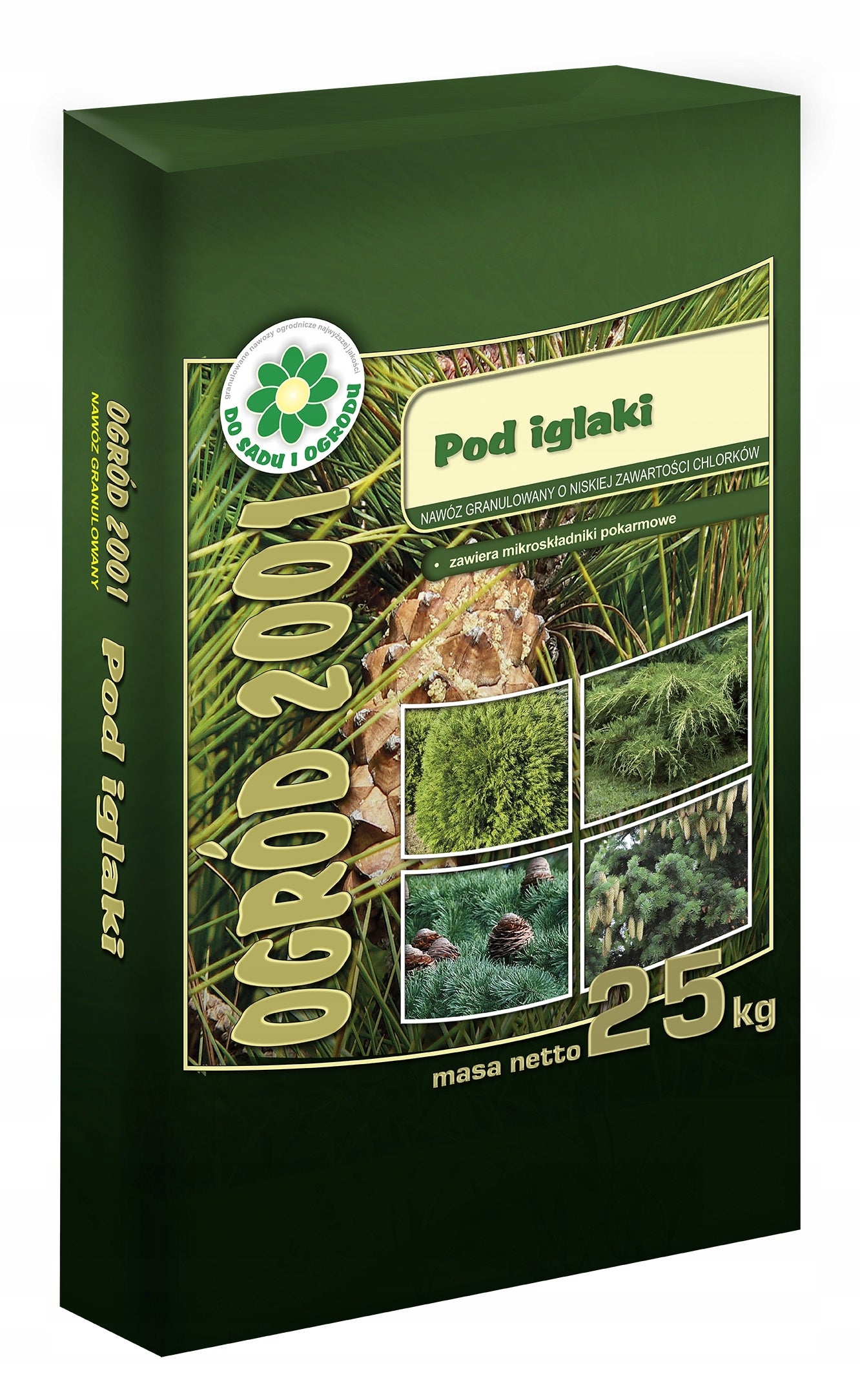 S-POL FERTILIZER CONIFER 25kg CONIFERS FOR YEAR-ROUND BROWNING Manufacturer code Iglak 25kg Nawóz do roślin Kwaśnolubnych