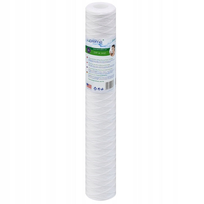 S-PS50-20S, 20 inches LONG, string insert, string, SUPREME, 50 microns.