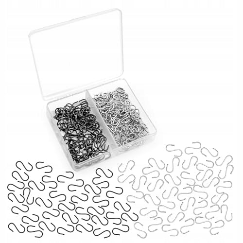 S SHAPED METAL HOOKS FOR HANGING 150 PCS METAL SET Brand no brand