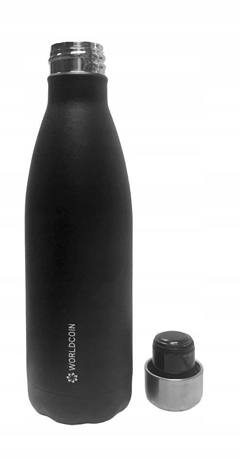 S`WELL WATER BOTTLE STAINLESS STEEL ONYX 500 ml Manufacturer code 10017-B17-00401E