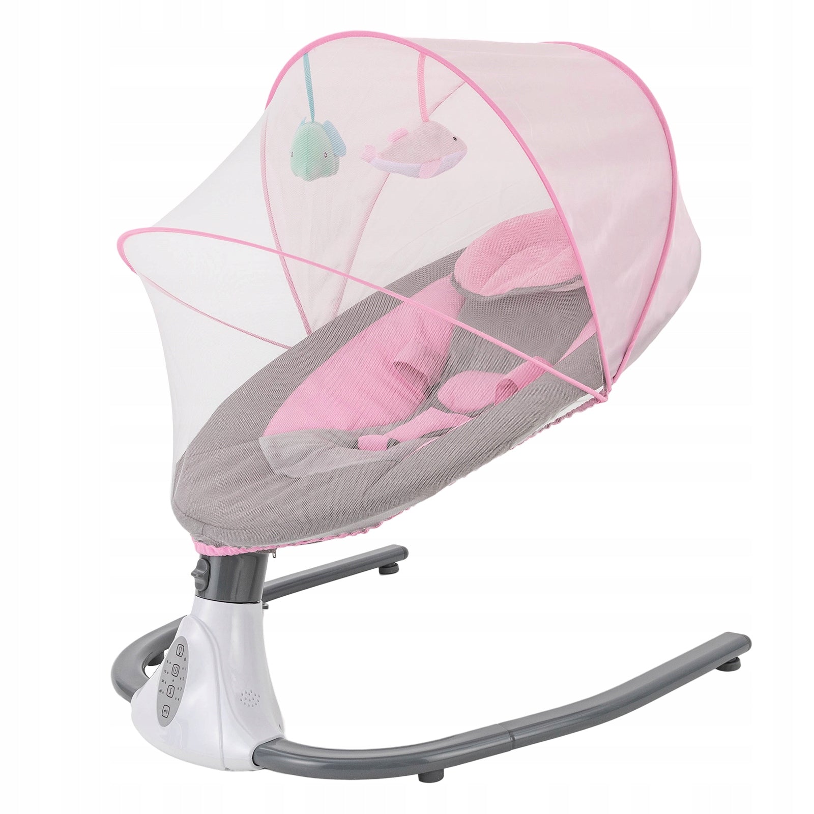 S-Y608 Baby rocking chair pink with USB cable