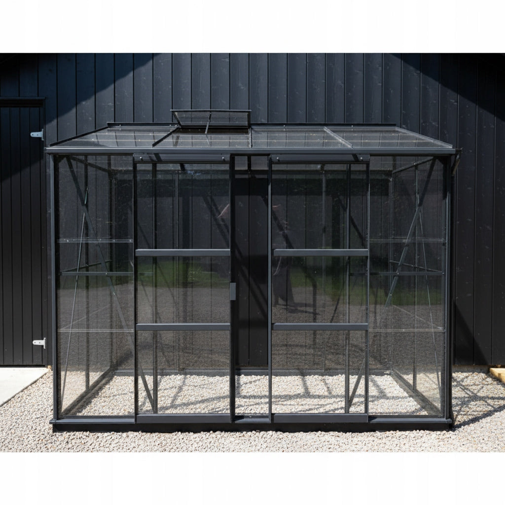 S2020 Glass greenhouse hart 4,9m2 Lams Melissa 1,90x2,55m Packaging status original