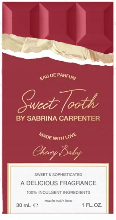 SABRINA CARPENTER SWEET TOOTH CHERRY BABY EAU DE PARFUM FOR WOMEN 30 M Brand Sabrina