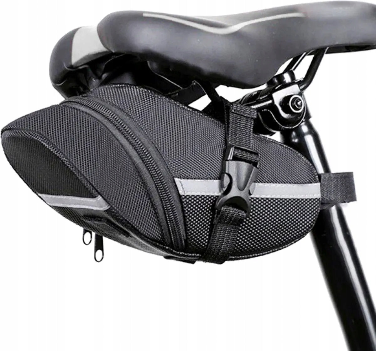 SADDLE BAG BICYCLE SADDLEBAG WATERPROOF WITH REFLECTORS Packaging status original