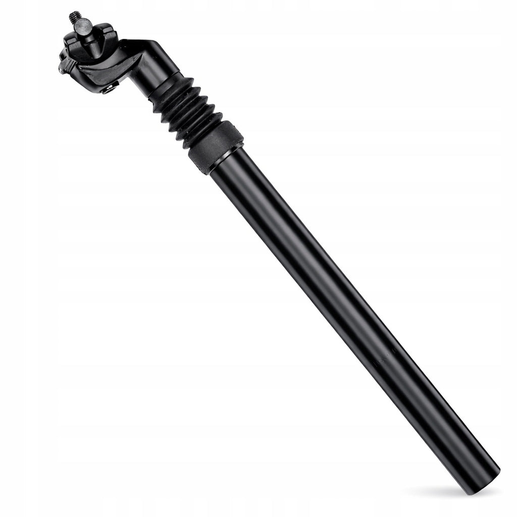 SADDLE BRACKET CUSHIONED SEAT POST 25,4x350mm ALU
