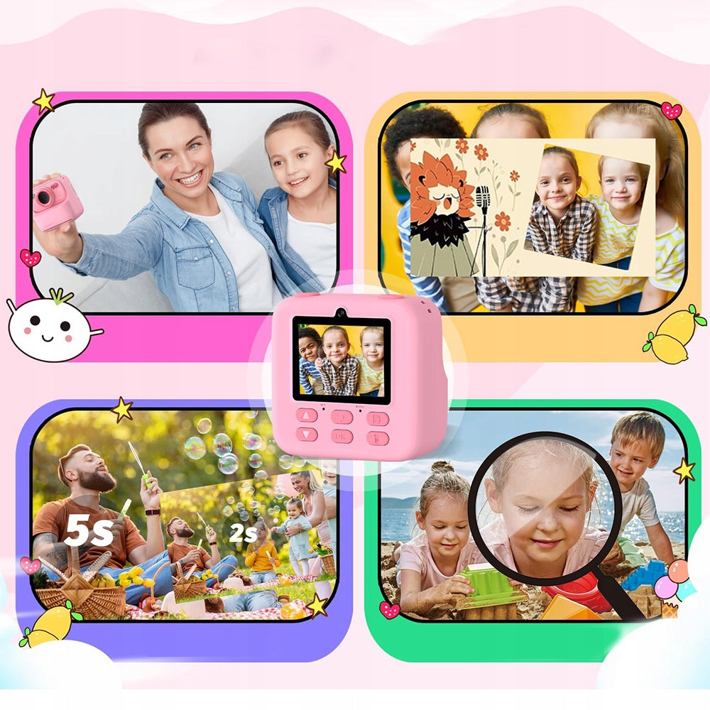 SAFE CAMERA FOR CHILDREN WITH THERMAL PRINTING WITHOUT BPA Model Instant Cameras
