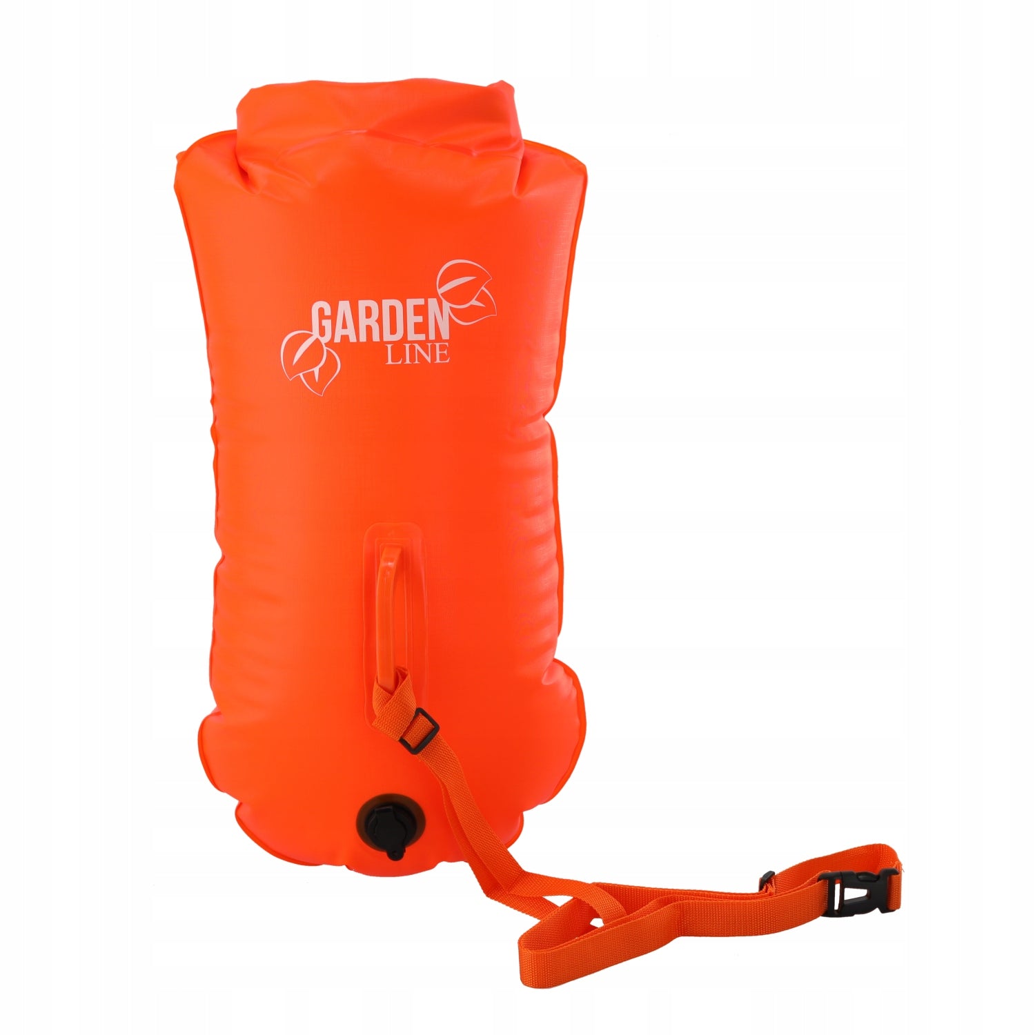 SAFETY BUOY INFLATABLE 28L DRY SWIMMING POCKET ORANGE Packaging status original