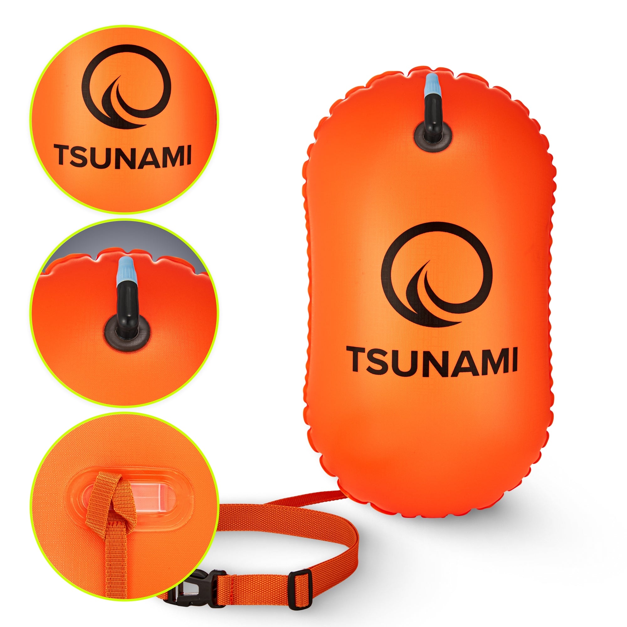 SAFETY BUOY INFLATABLE BUOY FOR SWIMMING BASIC TSUNAMI Brand Tsunami