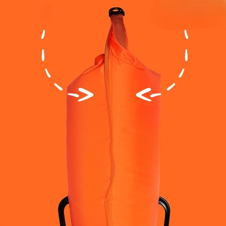 SAFETY BUOY INFLATABLE BUOY FOR SWIMMING DRY POCKET 2IN1 Model LCW-WBJ