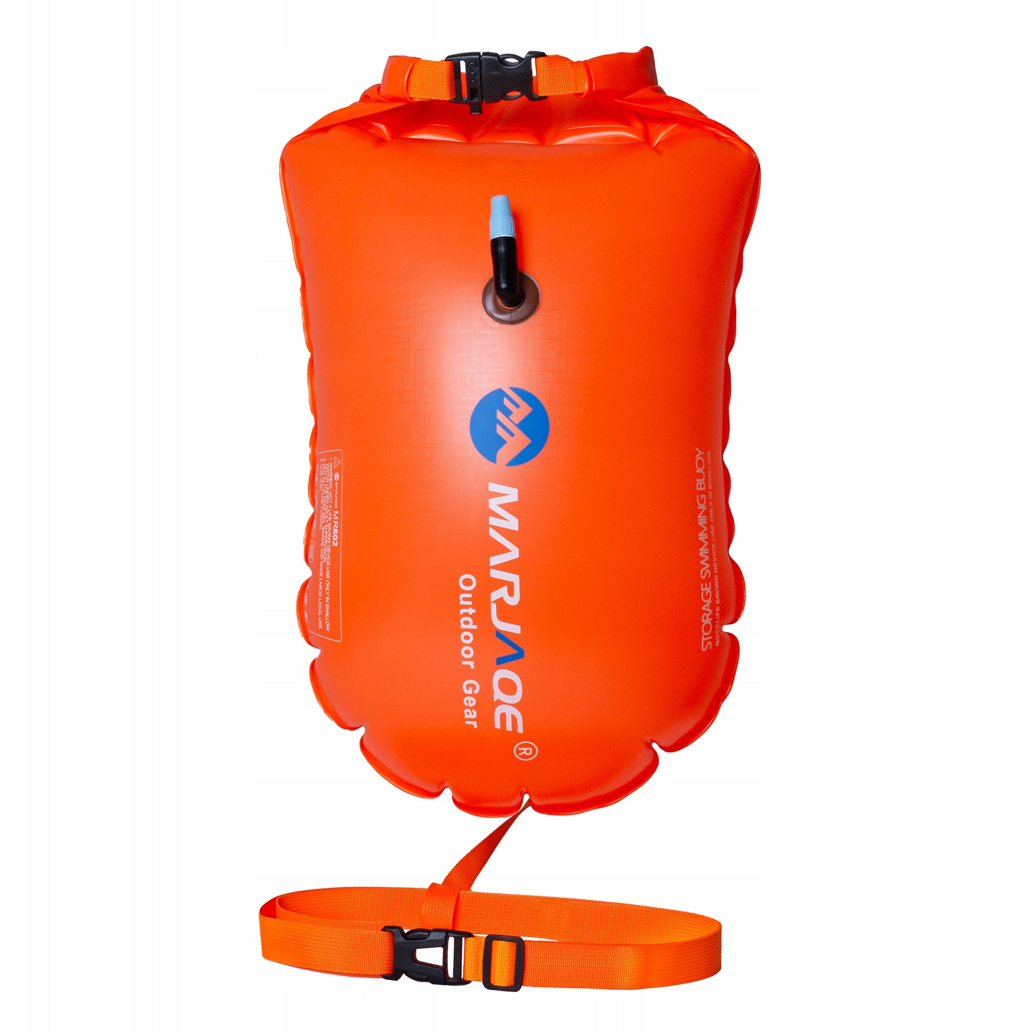 SAFETY BUOY INFLATABLE SWIMMING BUOY SWIMMING DRY POCKET BOARD 2IN1 Packaging status original