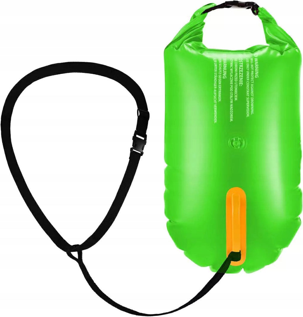 SAFETY BUOY Swimming Dry Pocket 2 Chambers Brand Aqua Speed