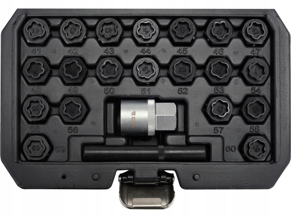 SAFETY SCREW CAPS BMW 22 ELEMENTS SET Yato