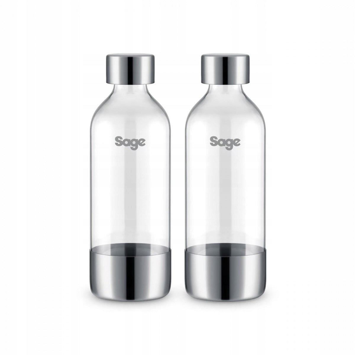 SAGE Saturator bottles SCA001BSS 1l 2 pieces