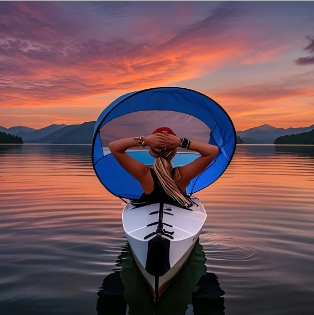 SAIL FOR BOARD SUP KAYAK PONTOON SUPA SAIL FOLDING BLUE Kind SUP board