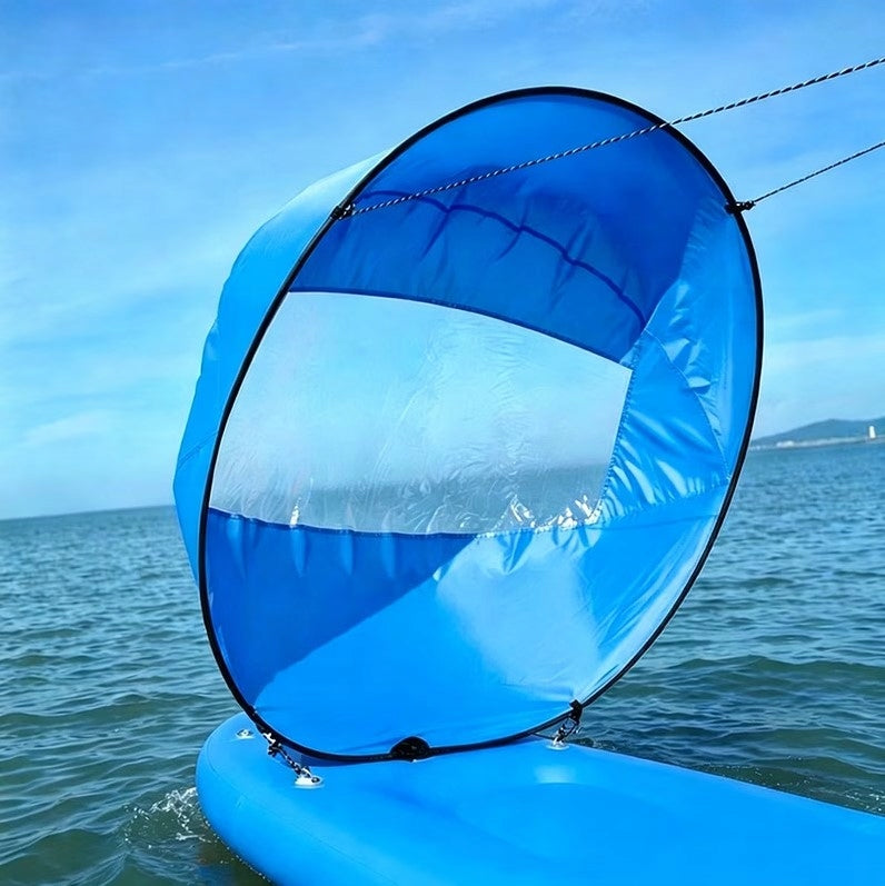 SAIL FOR BOARD SUP KAYAK PONTOON SUPA SAIL WINDOW FOLDING BLUE EAN (GTIN) 5908074530353