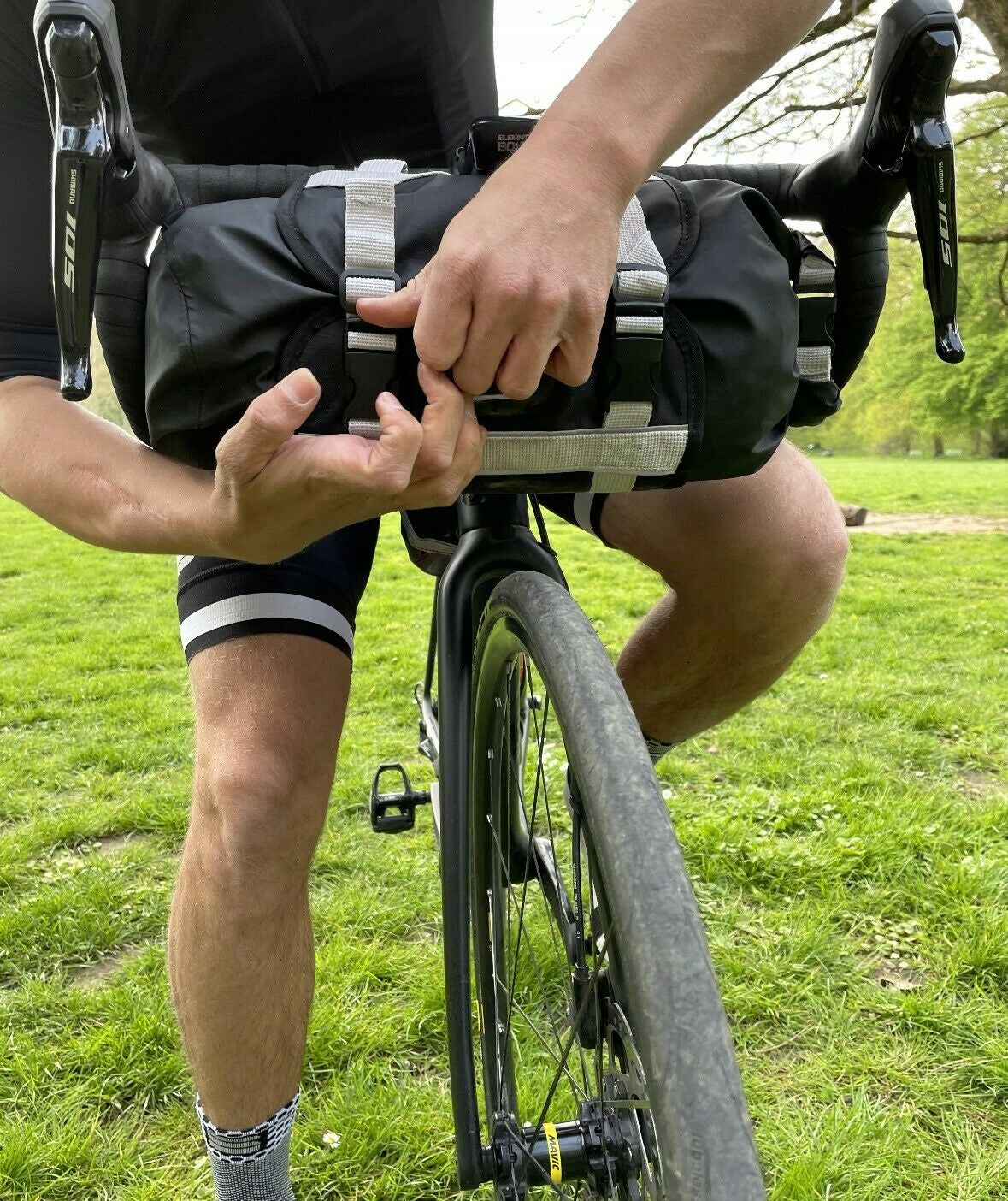 SAKWA bicycle bag for HANDLEBAR DRY BAG 9L XL Color black