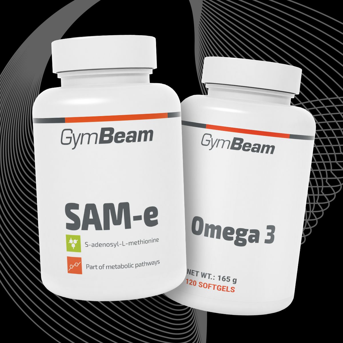 SAM-e METHIONINE ATP FOR LIVER MOOD FLUCTUATION BONE MUSCLES GymBeam 60caps EAN (GTIN) 8586022219122