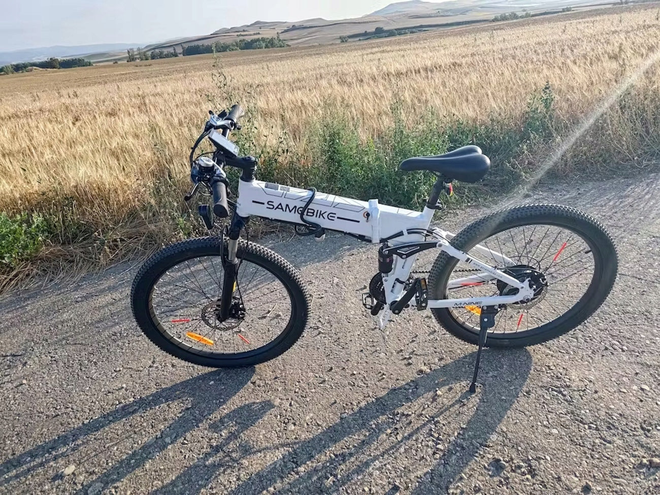 SAMEBIKE LO26-II Folding Electric Bike 48V 14AH 100HP MTB Hydraulic Model Samebike LO26 Electric vehicle Folding
